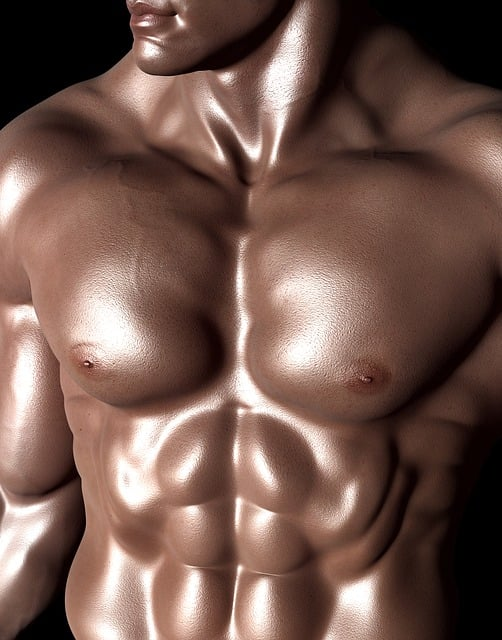 bodybuilder, abs, man