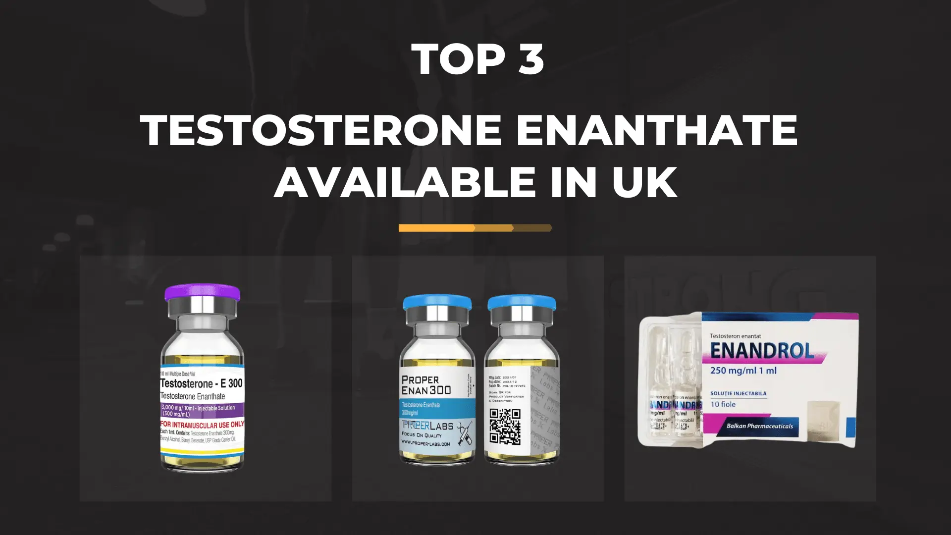 The Top 3 Best Testosterone Enanthate Brands in the UK (2026 Review)