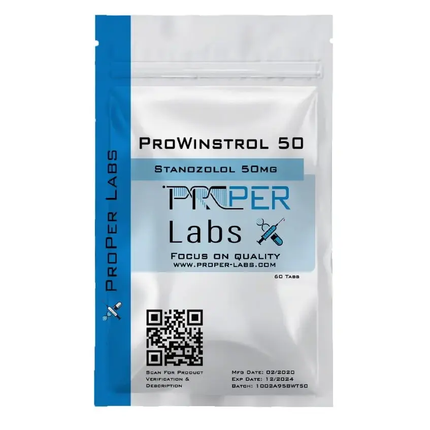 Pro Winstrol 50mg Stanozolol Proper Labs UK