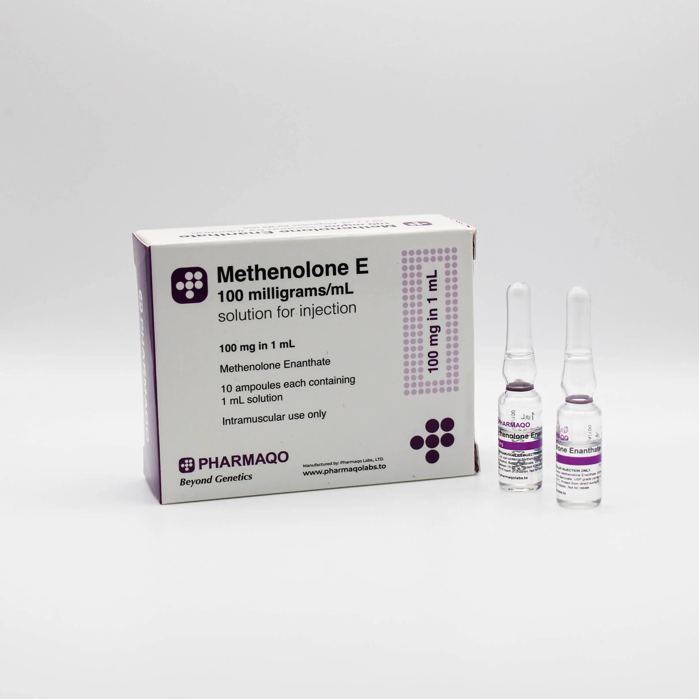 Primobolan – Methenolone 100mg – PharmaQo Labs [Amps]