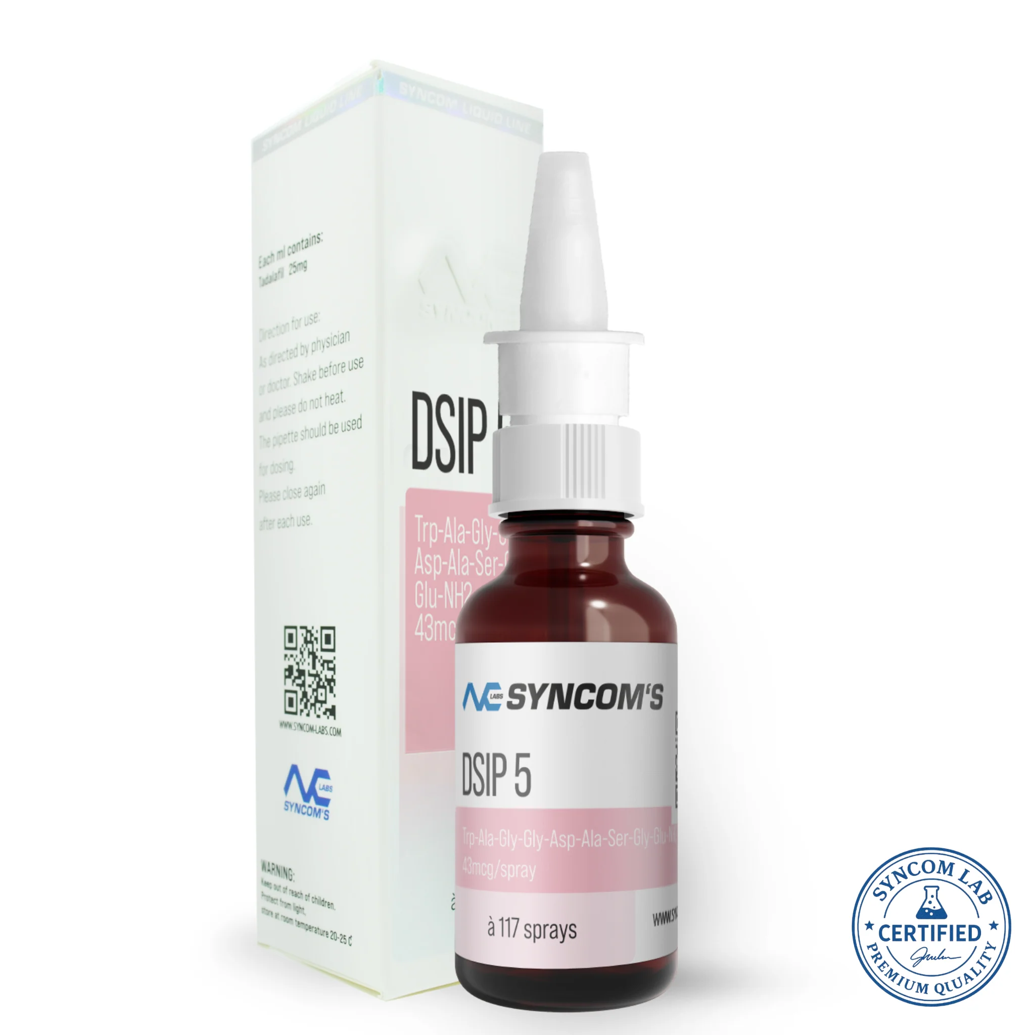DSIP 5 Nasal Spray | Syncom Labs