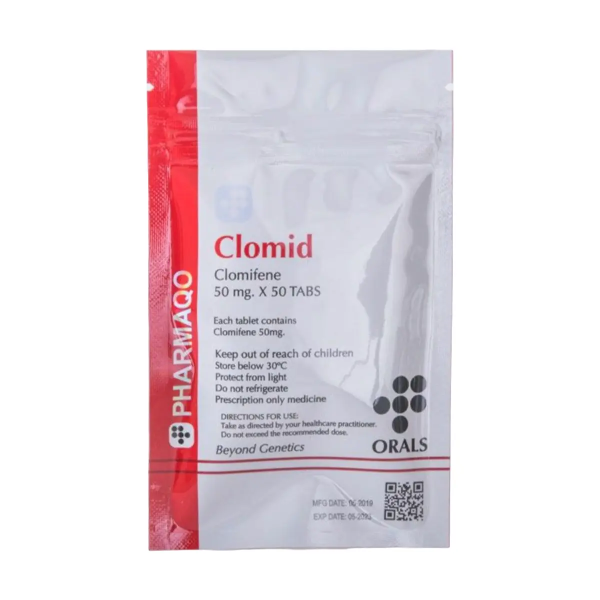 Clomid – Pharmaqo Labs [50tab/50mg]