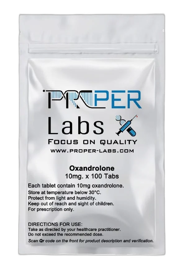 Anavar10 – Proper Labs [100tabs/10mg]
