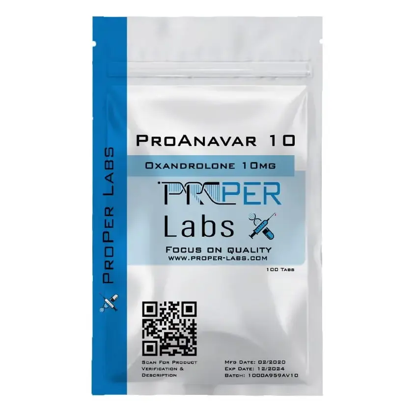 Anavar10 – Proper Labs [100tabs/10mg]