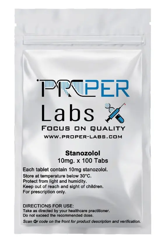 Winstrol – Proper Labs [100tabs/10mg]