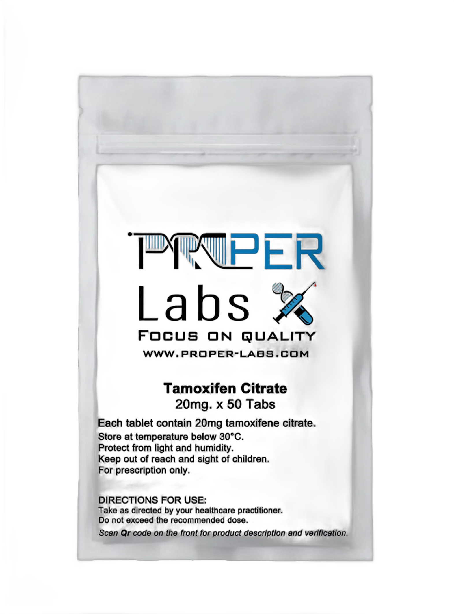 Tamoxifen / Nolvadex – Proper Labs [50tab/20mg]