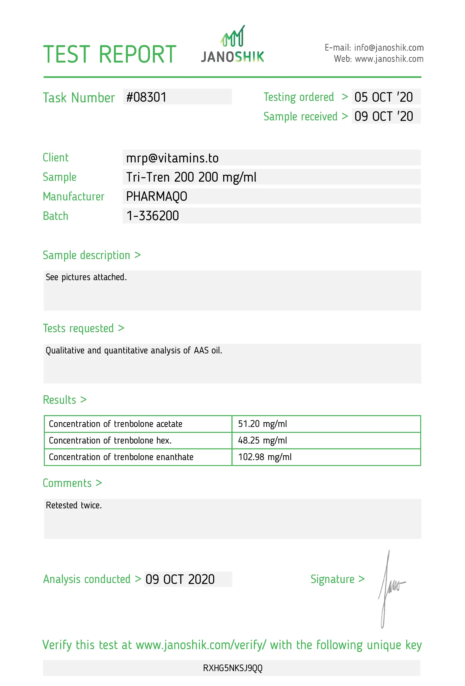 Tri-Tren – Pharmaqo Labs