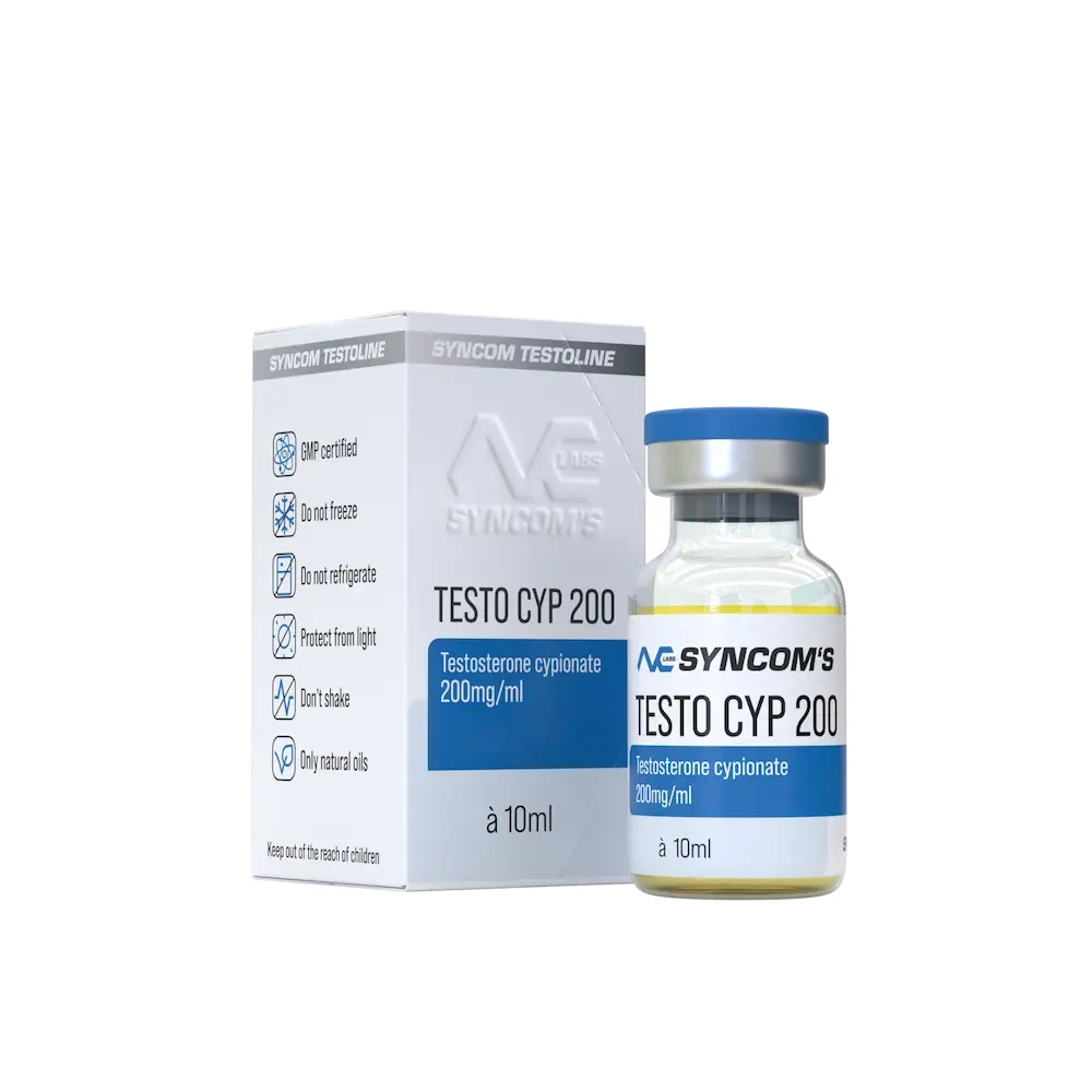 Testo Cyp 200 – Testosterone Cypionate | Syncom Labs