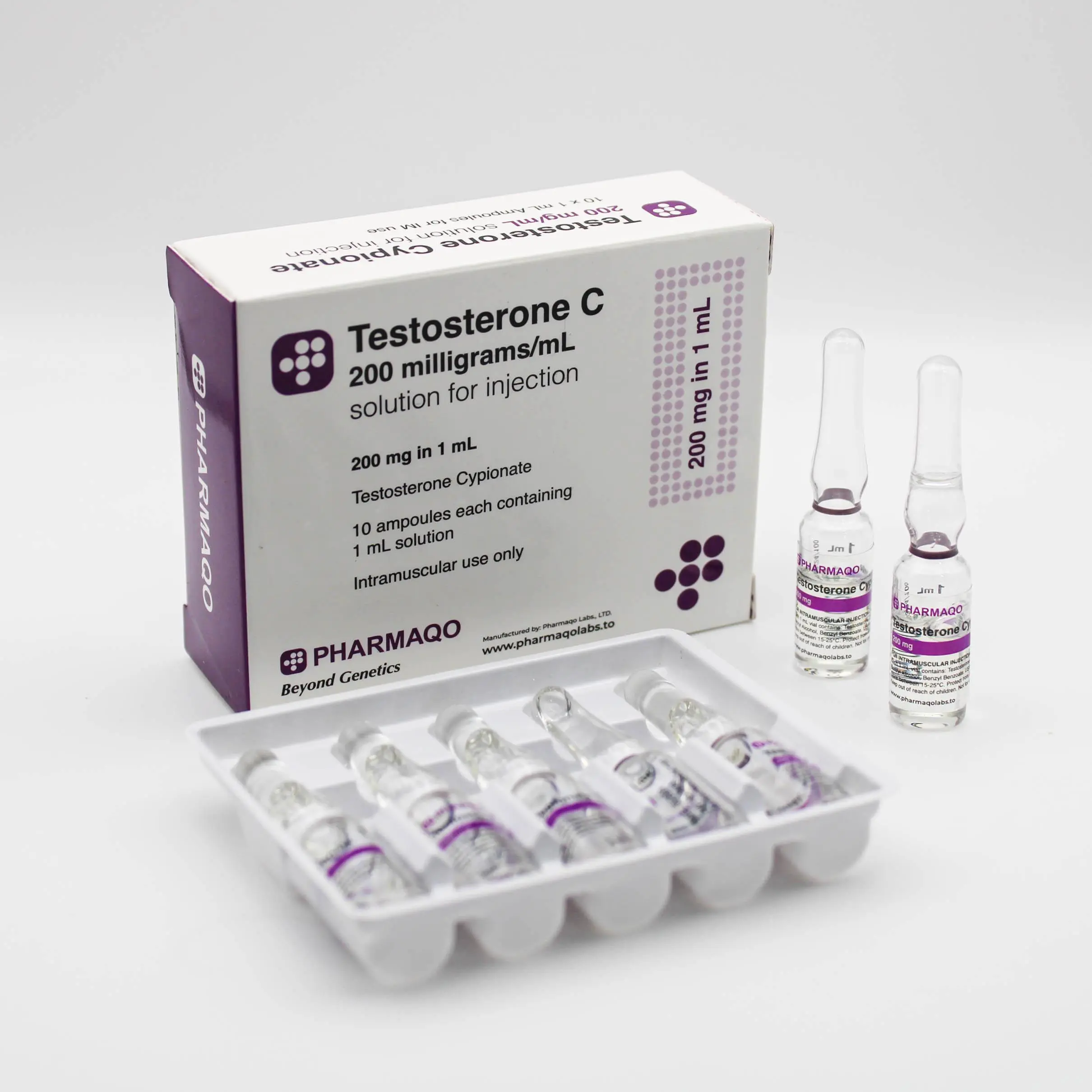 Testosterone C 200mg – PharmaQo Labs [Amps]