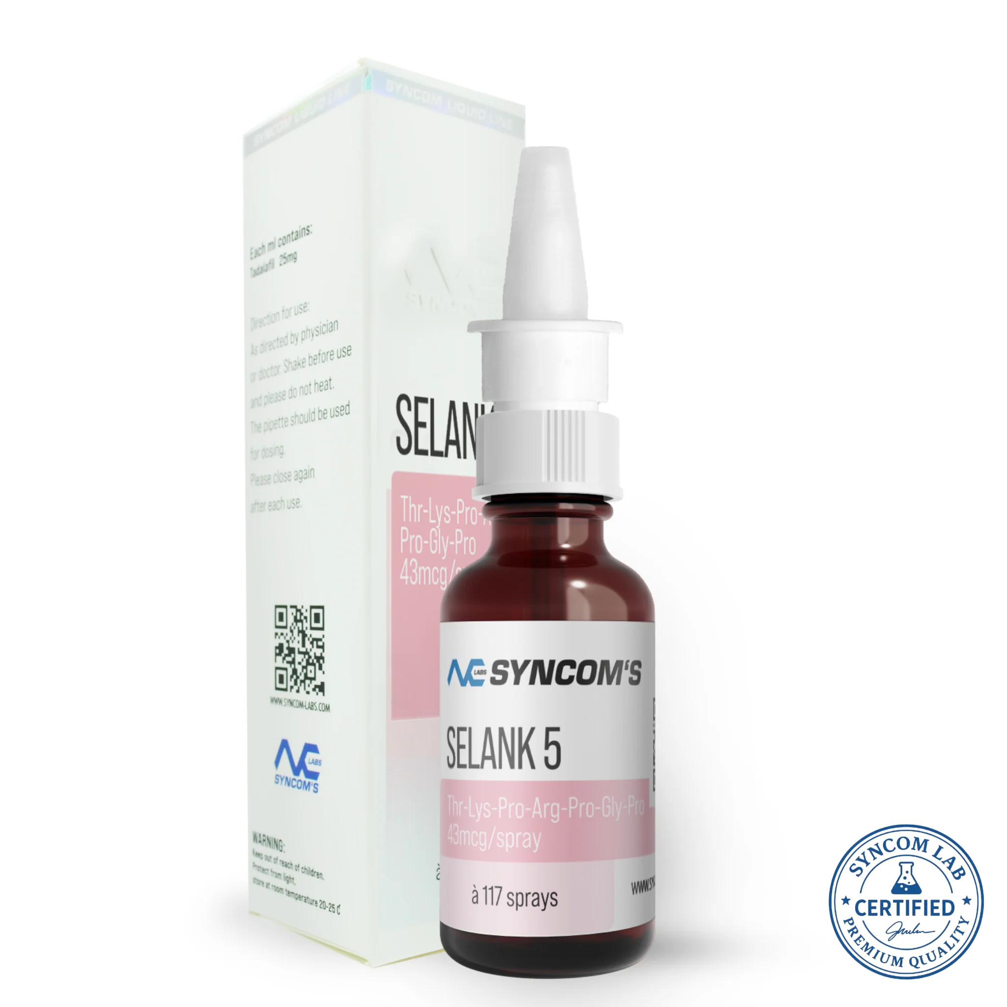 SELANK 5 Spray | Syncom Labs