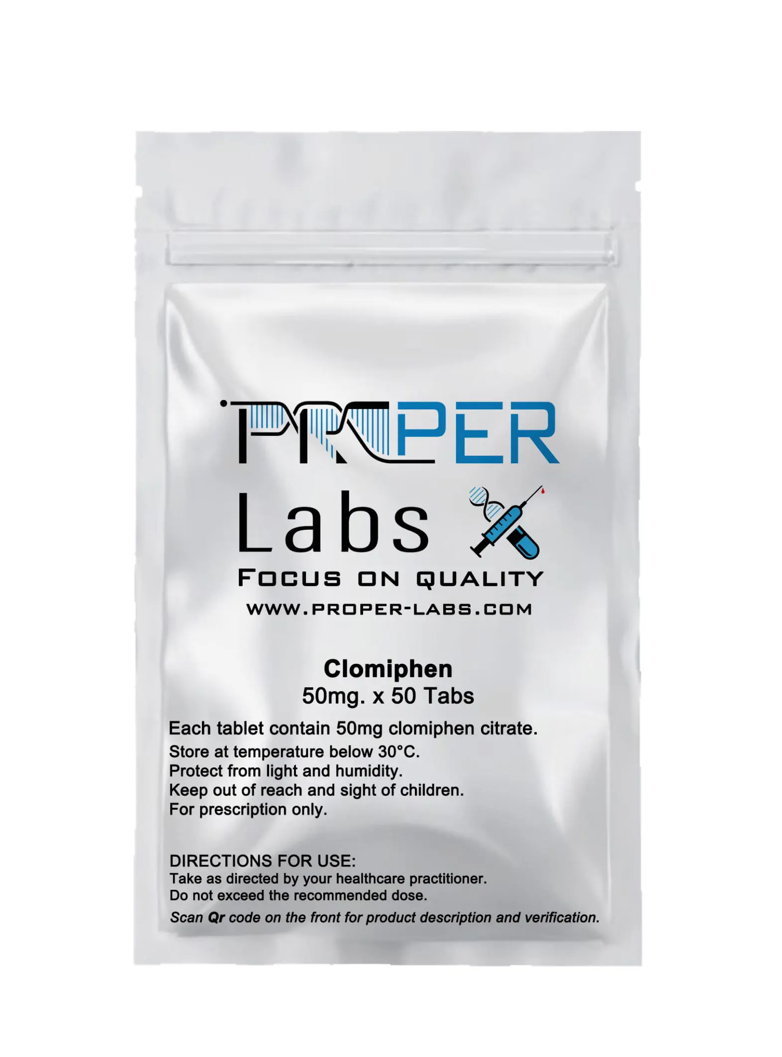 Clomid 50 – Proper Labs [50tab/50mg]