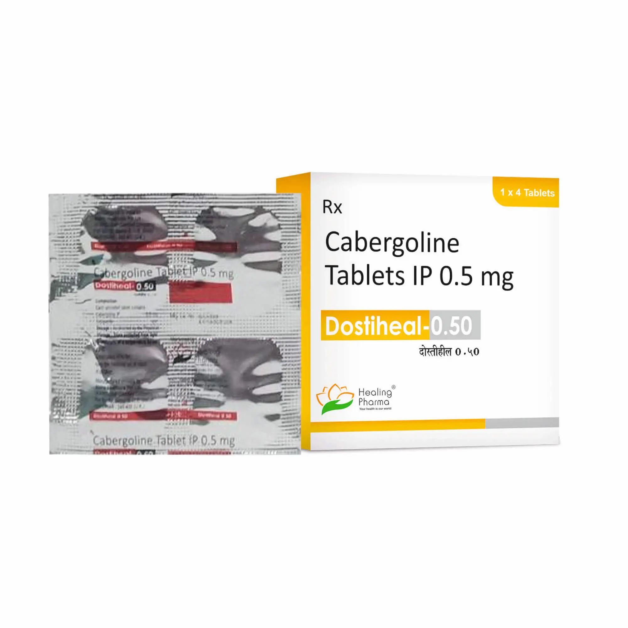 Cabergoline Tablets IP 0.5mg - Dostiheal