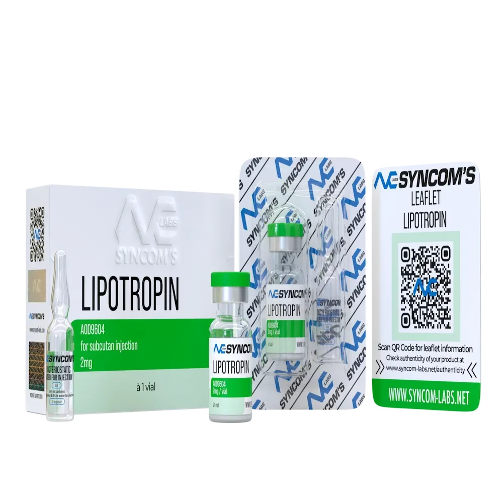 Lipotropin – AOD9604 [5mg] | Syncom Labs