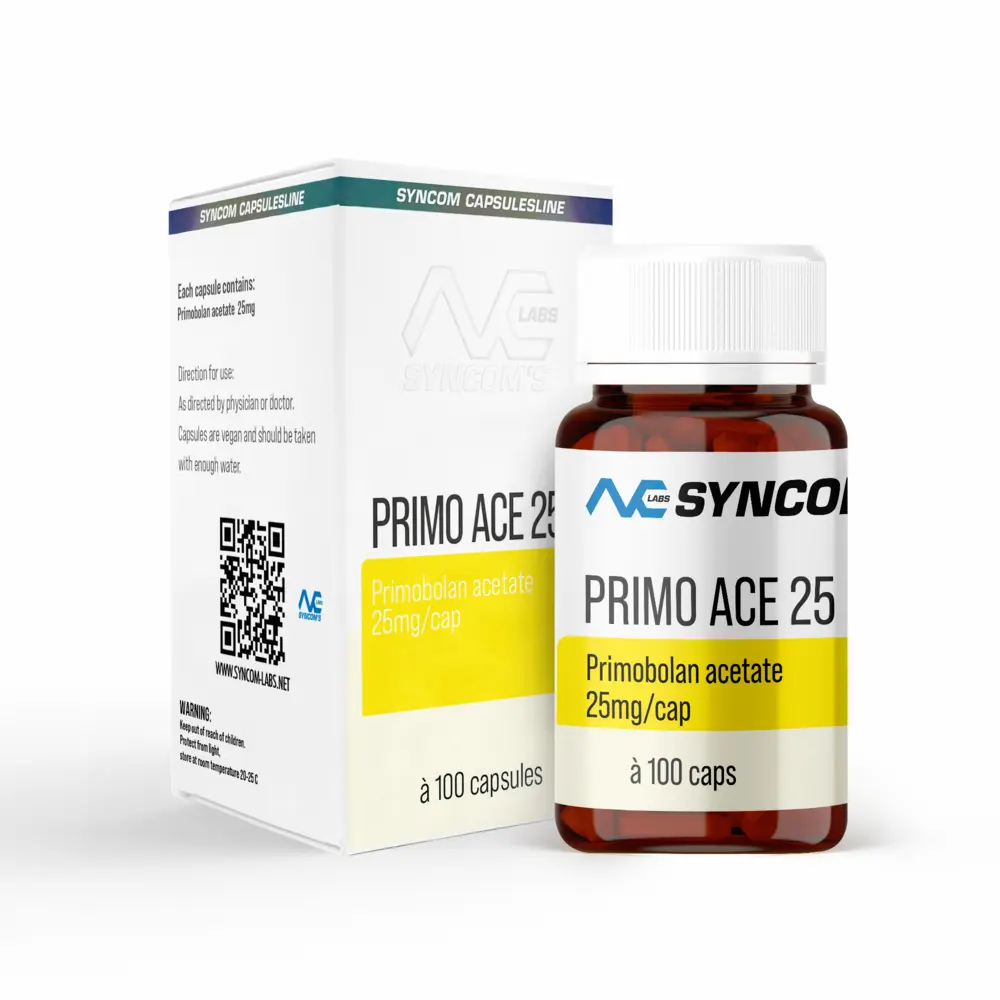 Primo Ace – Primobolan Caps [25mg/100caps] | Syncom Labs