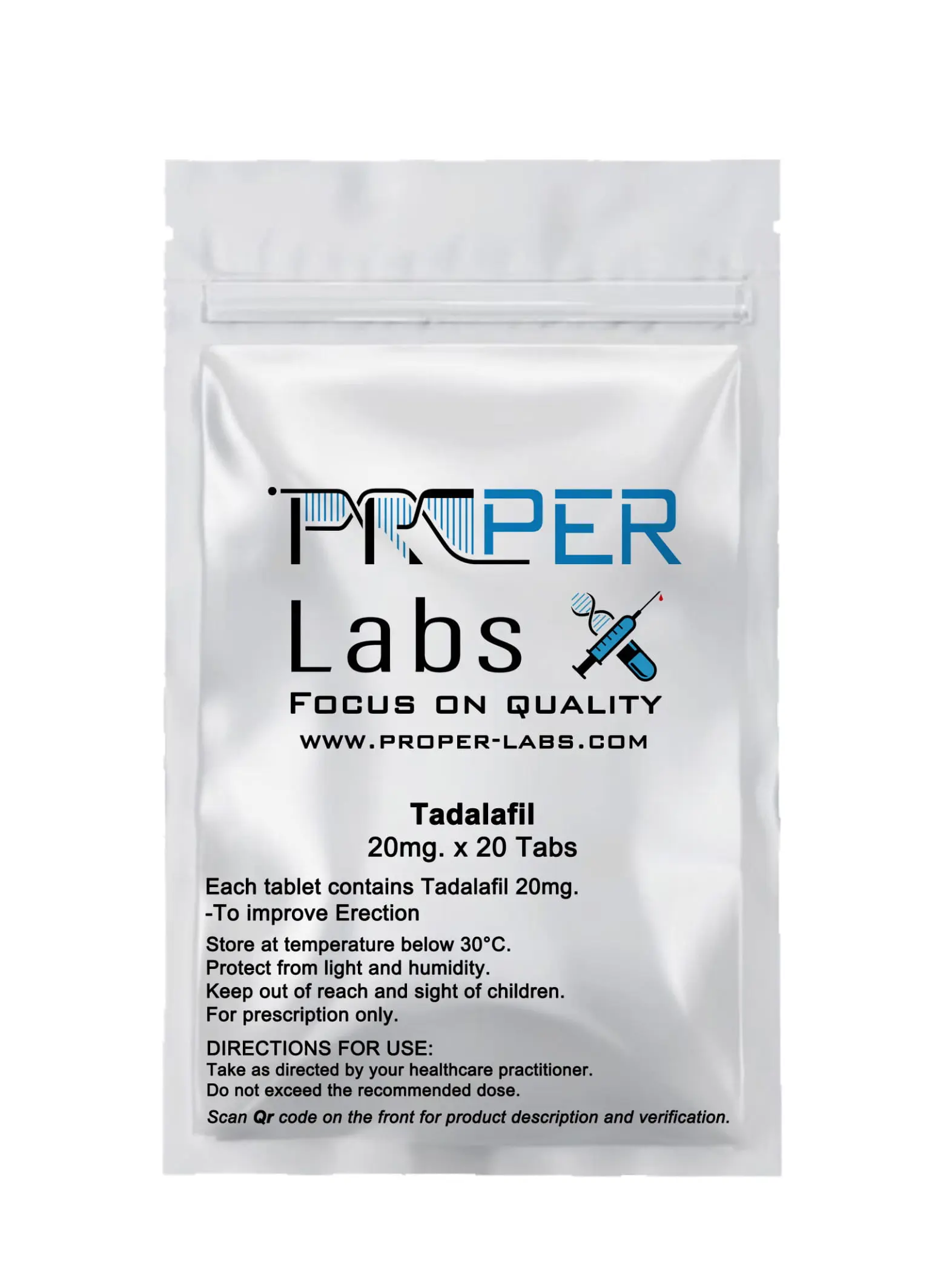 Proper Power Erection – Proper Labs [20Tabs/20mg]