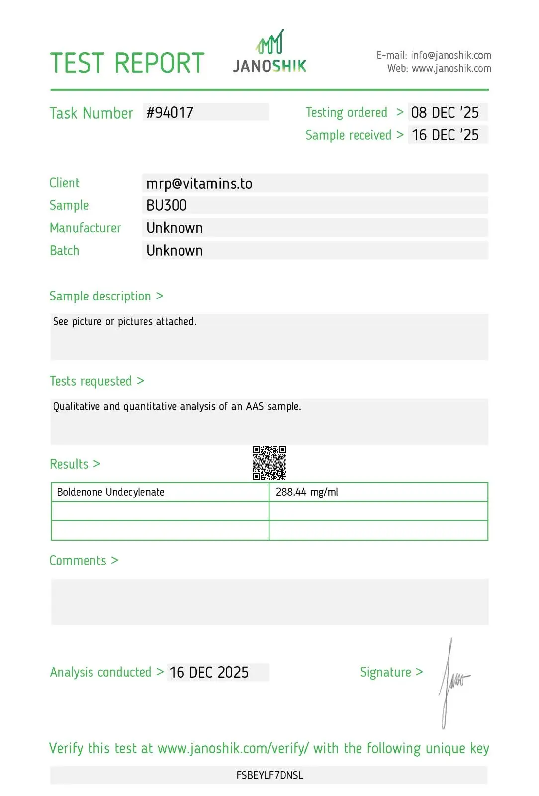 Boldenone 300 – Pharmaqo Labs