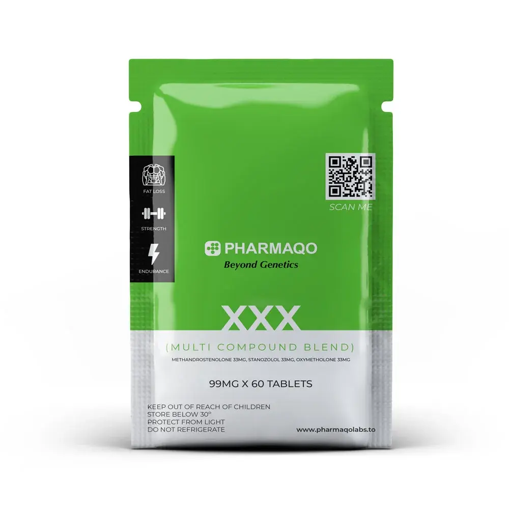 XXX Tabs – PharmaQo Labs [60 tabs x 99mg]