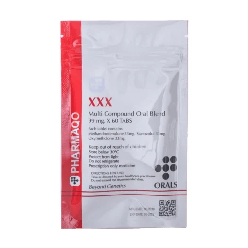 XXX Tabs – PharmaQo Labs [60 tabs x 99mg]