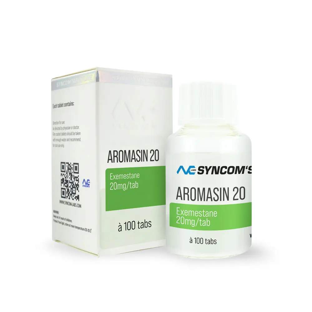 Exemestane – Aromasin [20mg/100tabs] | Syncom Labs
