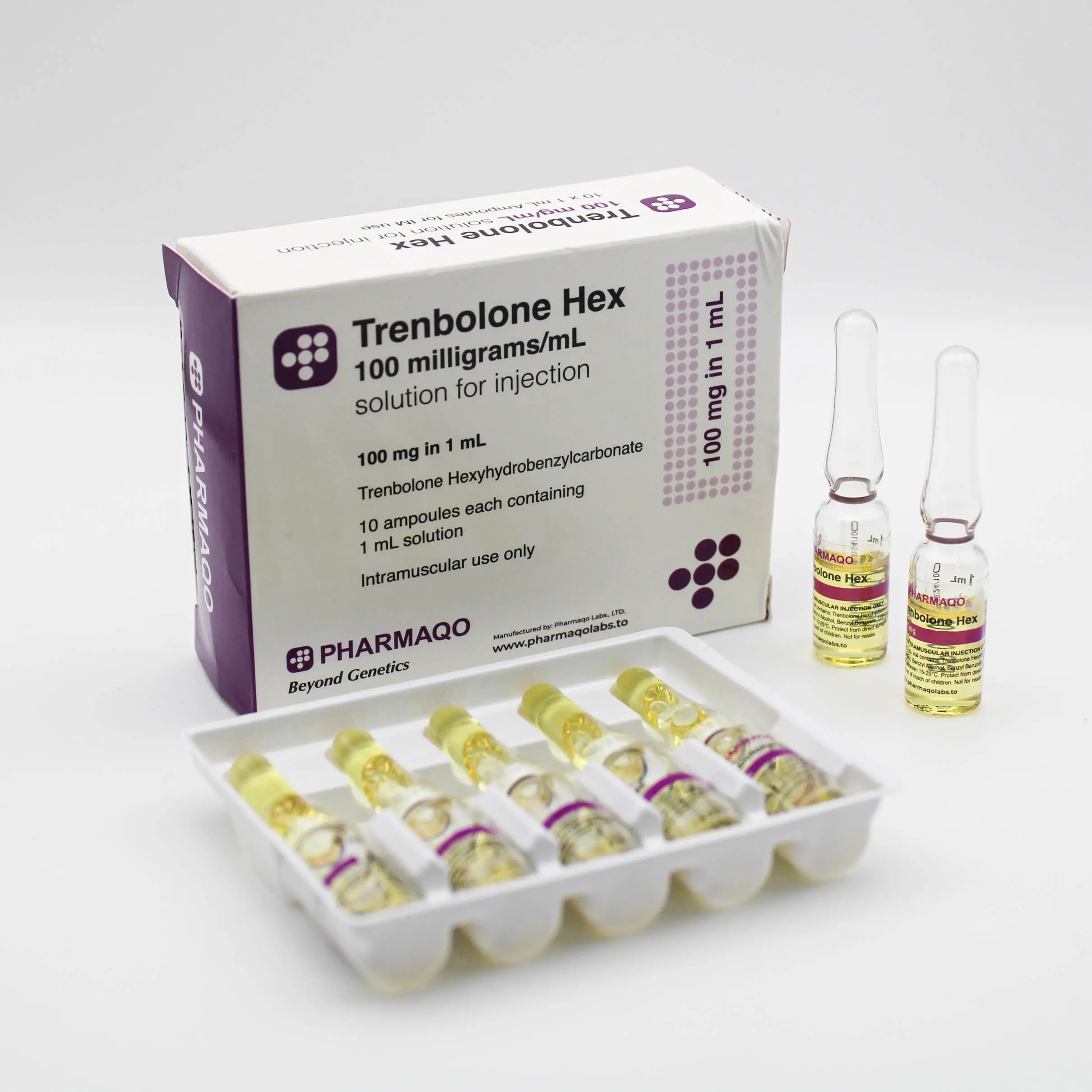 Trenbolone Hex 100mg – PharmaQo Labs [Amps]
