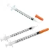insuline syringes front