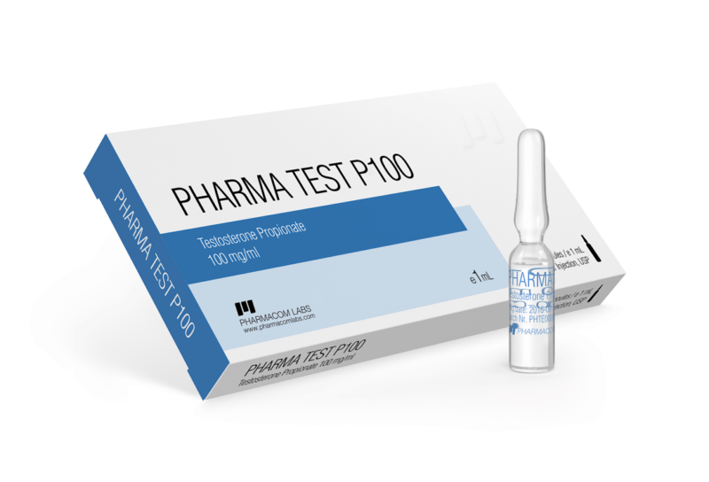 pharma test p100 ampules