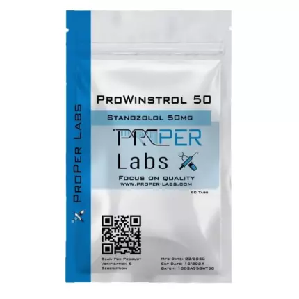 Pro Winstrol 50mg Stanozolol Proper Labs UK