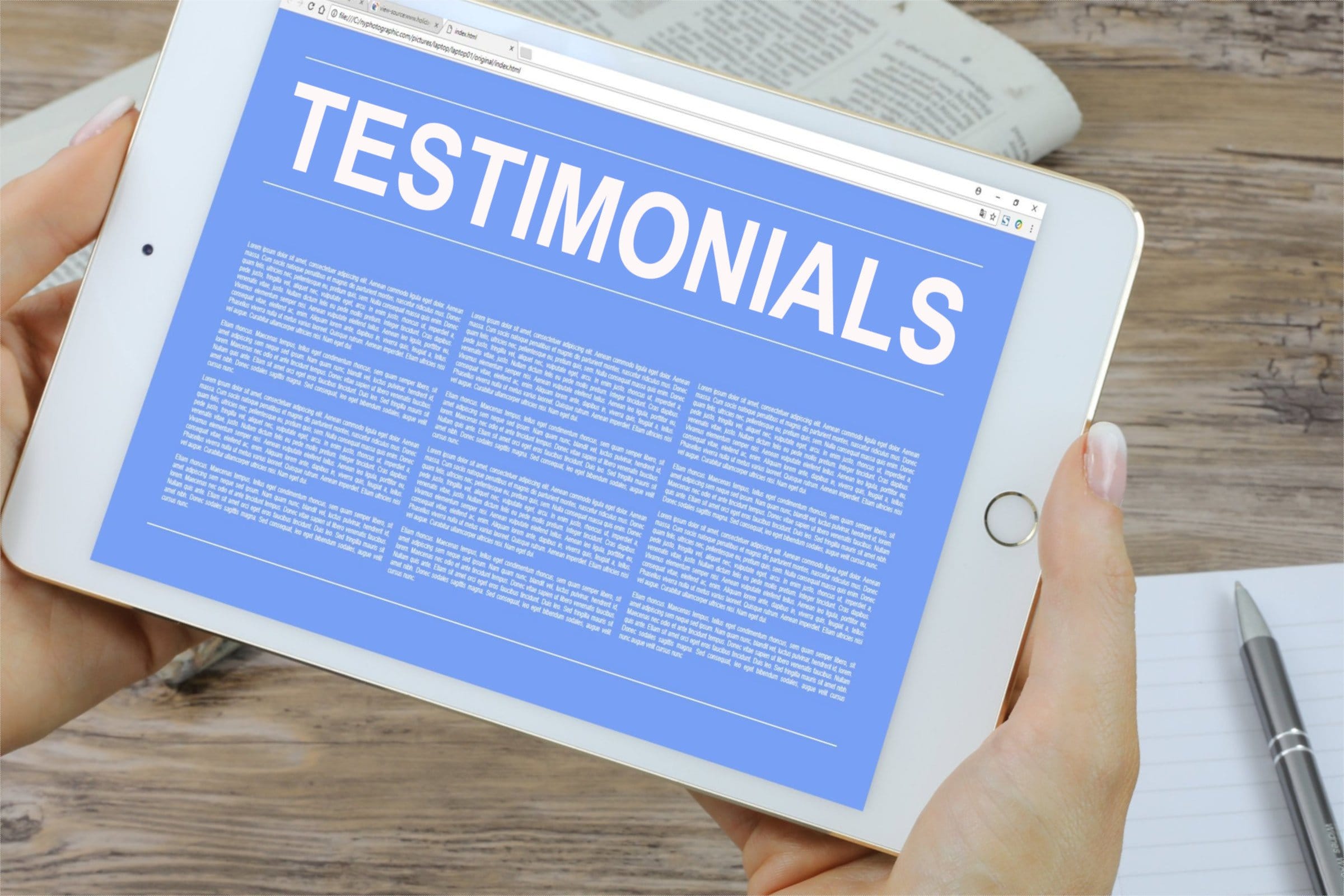 Testimonials from Participants