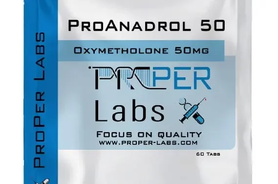 Anadrol – Proper Labs [60tabs/50mg] (Worldwide Delivery)
