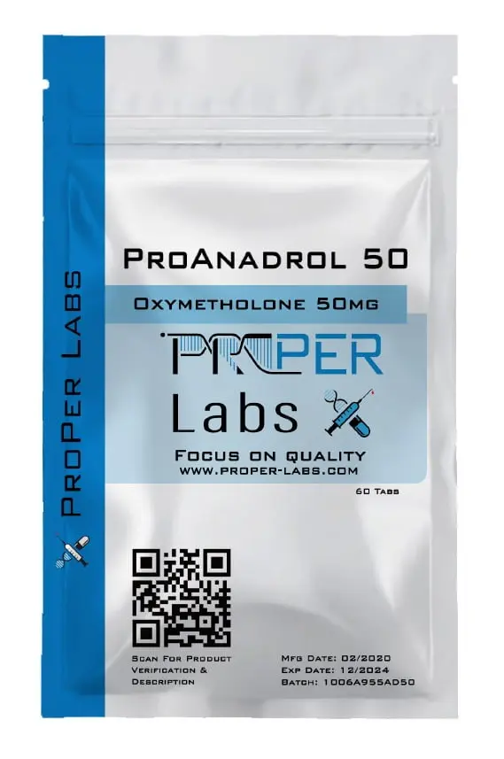 Pro Anadrol 50 front Hexahydrobenzylcarbonate