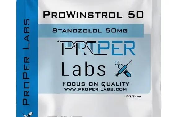 Winstrol – Proper Labs [60tabs/50mg] (Worldwide Delivery)