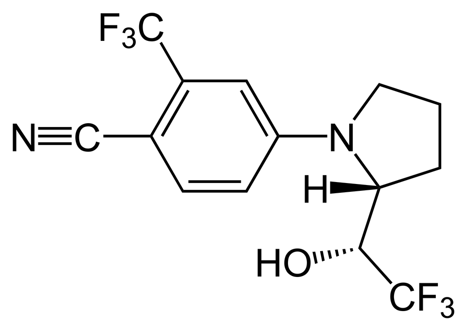 LGD-4033 Ligandrol Structure