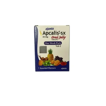 Apcalis-SX 20 Oral Jelly, Cialis in Oral Jelly form - Tadalafil.