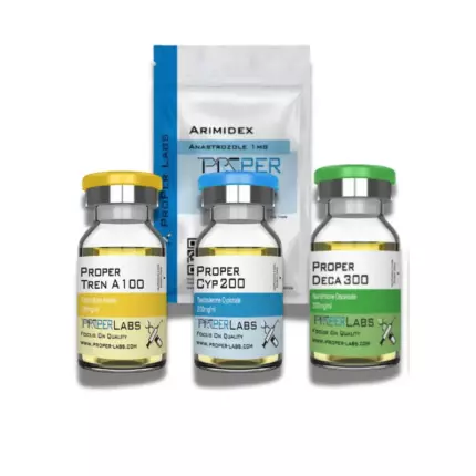 Hard-Muscle Stack exclusive premade by Steroids-uk, contain Trenbolone Acetate, Testosterone Propionate, nandrolone decanoate and Arimidex.