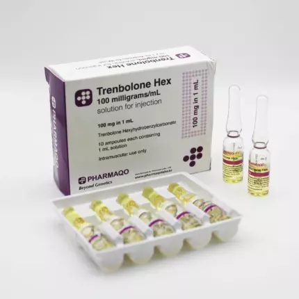 Trenbolone Hexy - Trenbolone H - PharmaQo Labs 100mg Ampoules