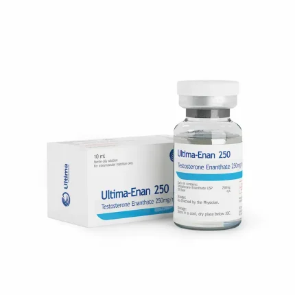 Ultima Enan 250 - Testosterone Enanthate 250mg/10ml Ultima Pharmaceuticals. Steroids-uk.com