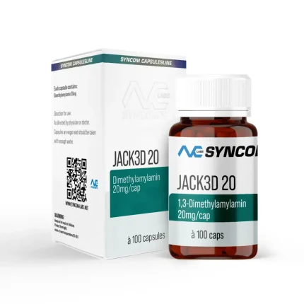 Jack3d Caps - DMAA Syncom Labs UK