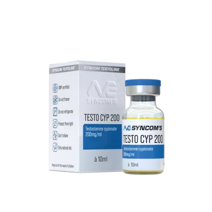 Testo Cyp 200 - Testosterone Cypionate - Syncom Labs UK